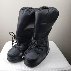 Penny Loves Kenny Black Snow Ski Boots Size 10